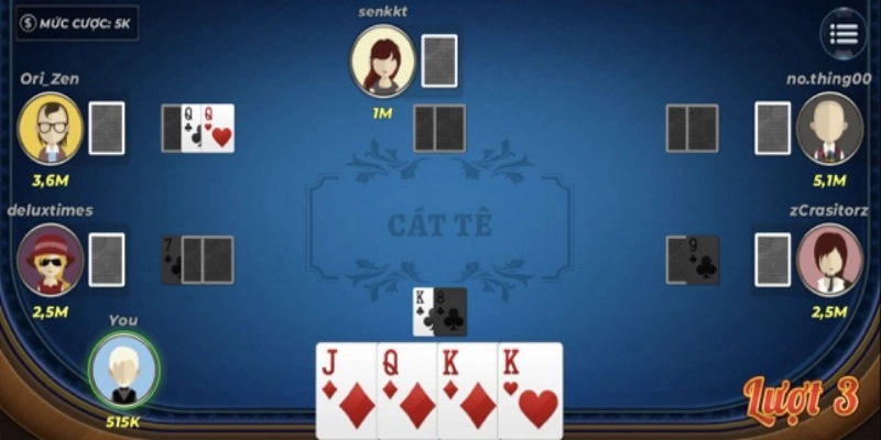 Tham gia trò chơi Catte trực tuyến rất đơn giản chỉ với 4 bước