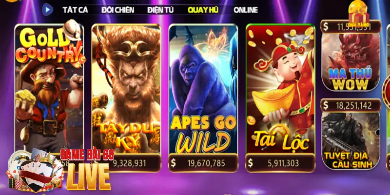 Ma thú wow 68 game bài có nội dung hấp dẫn