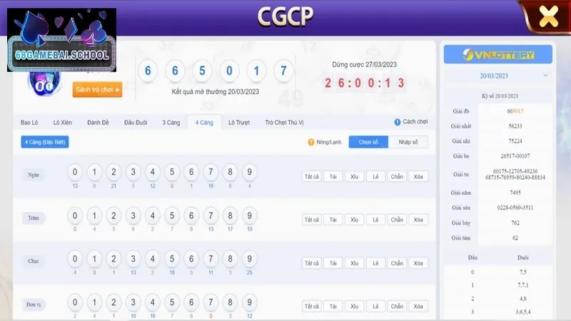 Các bước cụ thể để tham gia lô đề tại Game Bài 68